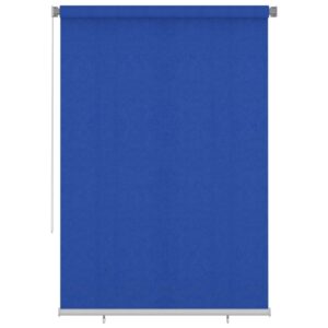 vidaXL Außenrollo 160x230 cm Blau HDPE