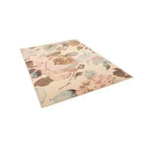 Pergamon Teppich Klassik Trendline Rosen Beige 120x170cm