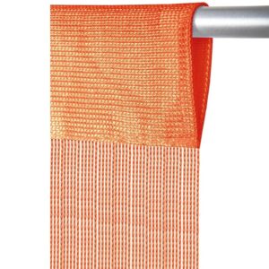 Arsvita Fadengardine mit Stangendurchzug Bistro 150 cm x 60 cm Orange