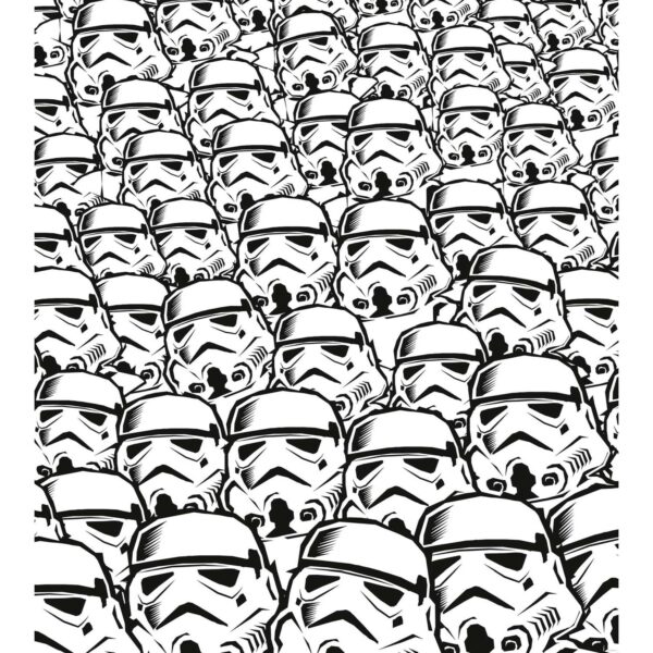 Disney Fototapete Star Wars Stormtrooper Schwarz-Weiß 250 x 280 cm 612094