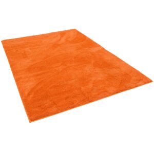 Pergamon Luxus Super Soft Hochflor Langflor Teppich Silky Orange 160x230cm