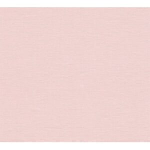 Livingwalls Tapete Uni Rosa und Rosa 53 cm x 10