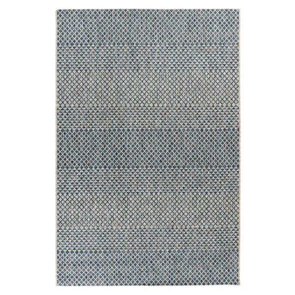 MeGusta Kurzflor Teppich Orientalisch Blau 160x230 cm Clara