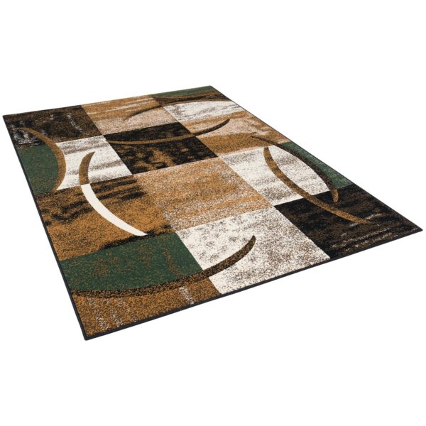 Pergamon Designer Teppich Brilliant Trend Grün 200x290cm