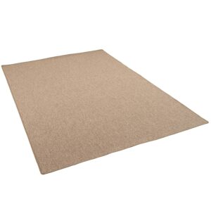 Snapstyle Natur Flachgewebe Teppich Bentzon Braun 100x100cm