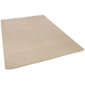 Snapstyle Trend Velours Teppich Joy Beige 100x100cm