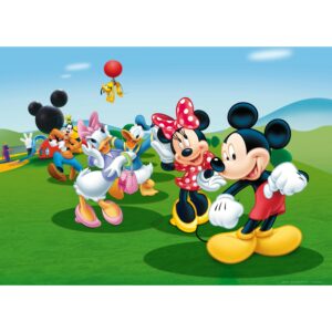 Disney Poster Micky Maus Grün Blau und Rot 160 x 110 cm 600651