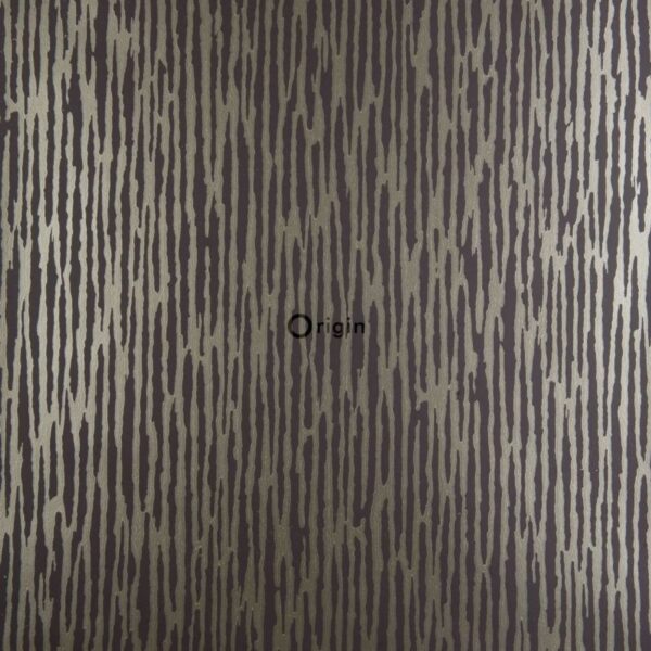 Origin Wallcoverings Tapete Tarnmuster Dunkelbraun 52 cm x 10