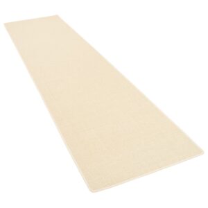 Snapstyle Sisal Natur Läufer Teppich Creme 80x160cm