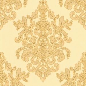 Tadessi Tapete Barock Raffaele M1 No 2456 Vliestapete Gold Gelb Ornament Barocktapete