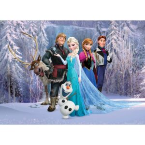 Disney Poster Die Eiskönigin Lila und Blau 160 x 110 cm 600656