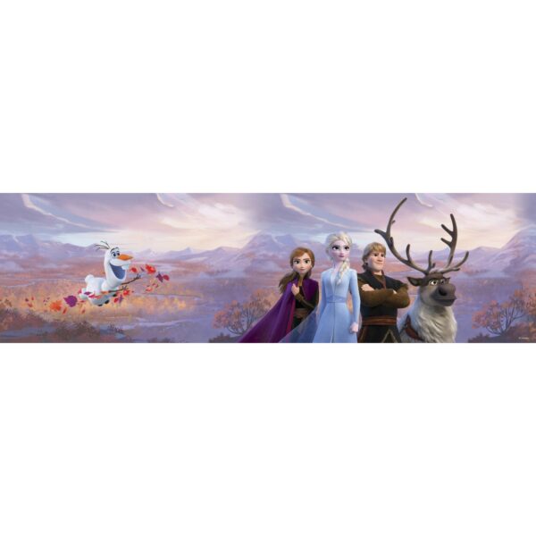 Disney Selbstklebende Tapetenbordüre Die Eiskönigin Lila 14 x 500 cm 600025