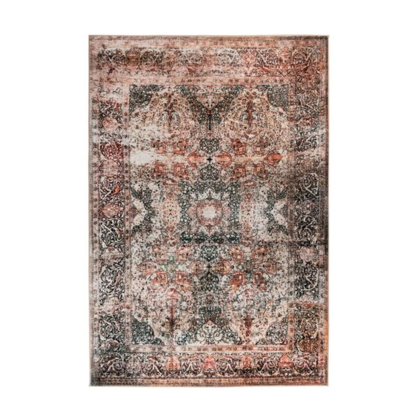 MeGusta Kurzflor Teppich VintageDesign UsedLook Orientalisch Beige 80x150 cm Marina