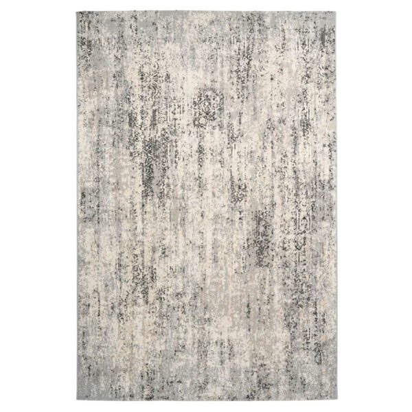 MeGusta Kurzflor Teppich Modern UsedLook Grau 80x150 cm Clara