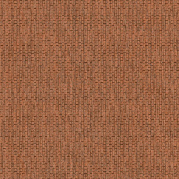 Bricoflor Sisal Tapete In Terracotta Uni Vliestapete In Naturfaser Optik Einfarbige Wandtapete Für Boho Schlafzimmer Und Wohnzimmer