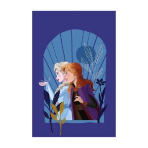 Disney Poster Die Eiskönigin Spottdrossel Lila 50 cm x 70 cm 612842