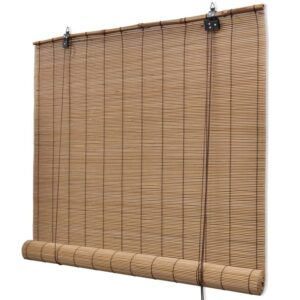 vidaXL Braunes Bambusrollo 120 x 220 cm