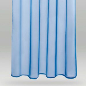 Bestlivings Dekoschal Noella Schlaufe Voile 2er Pack 140 cm x 245 cm Blau