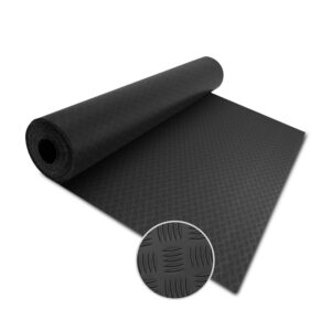 KARAT PVC-Bodenbelag Meterware Diamond Cut 2 mm Stärke Schwarz 120 x 350 cm