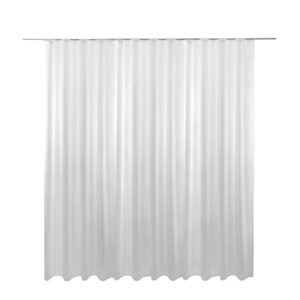 Bestlivings Gardine Skylight Voile Bleiband 900 cm x 125 cm Weiß