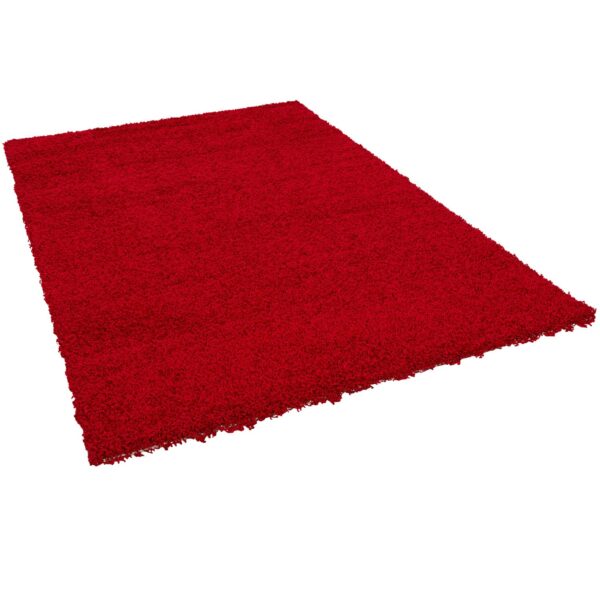 Pergamon Hochflor Langflor Teppich Aloha Rot 200x290cm