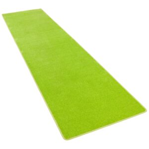 Snapstyle Trend Velours Läufer Teppich Joy Grasgrün 80x240cm