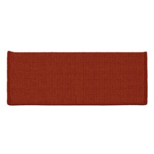 Karat Stufenmatte Sisal Pure Nature Selbstklebend Rot Rechteckig 23