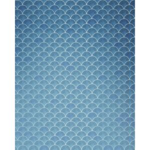 Sanders & Sanders Fototapete Art Deco Blau 200 x 250 cm 611959