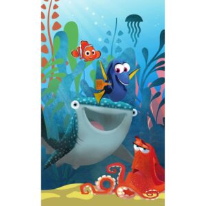 Disney Fototapete Findet Dorie Blau und Orange 150 x 250 cm 610039