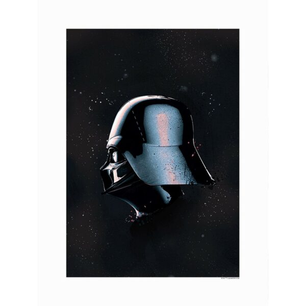 Disney Poster Star Wars Vader Schwarz 30 x 40 cm 610203